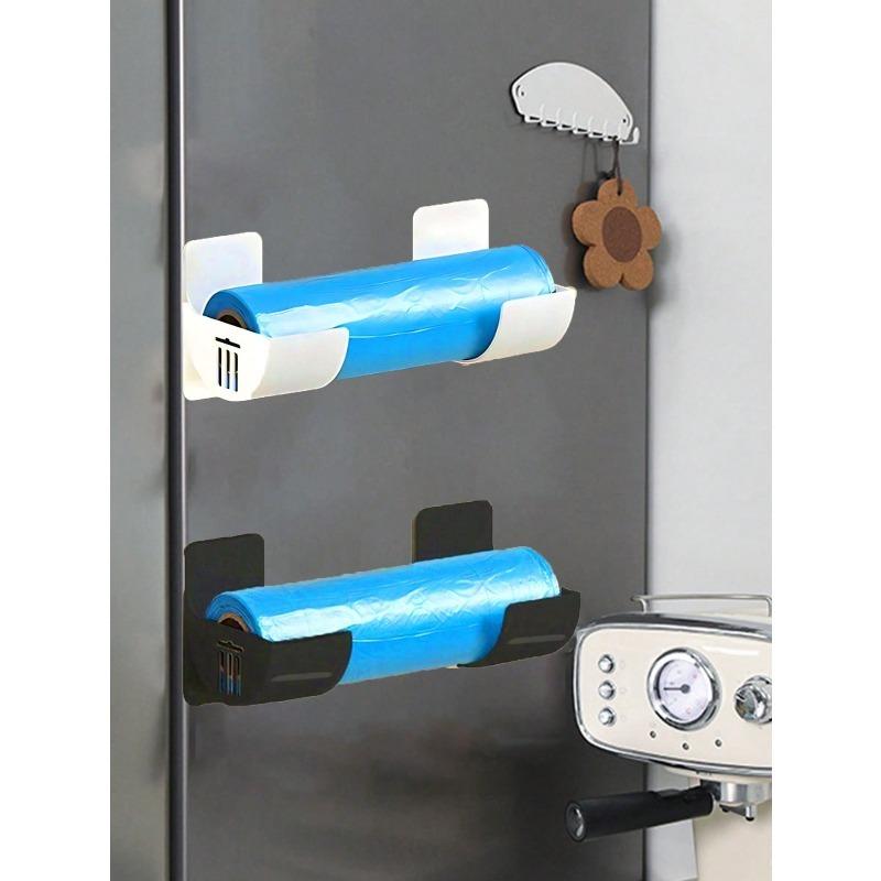 Adjustable No-Hole Trash Bag Holder Rack, Suitable For Storing Garbage Bags, Cling Wrap, Umbrellas, Rolling Pins, And Other Kitchen Items