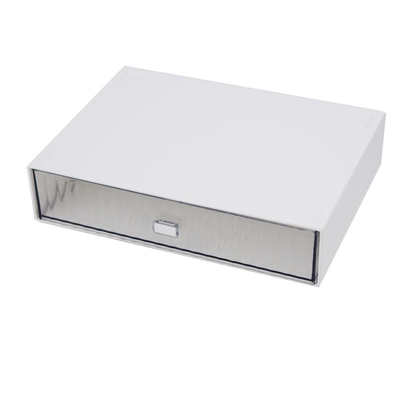 Acrylic Cosmetics Storage Box Makeup Organizer Drawer Desktop Transparent Dustproof Lipstick Makeup Brush Mask Storage Box Rack