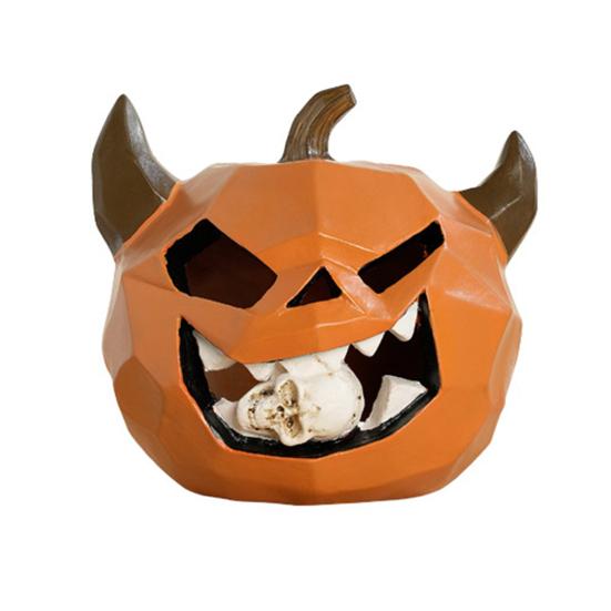 Halloween Pumpkin Ornament Indoor Outdoor Pumpkin Statue Dining Table Living Room Bedroom Decoration
