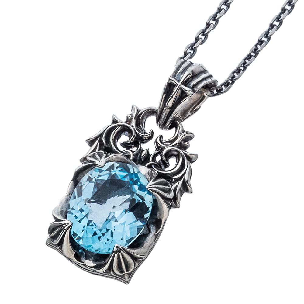 

Artemis Classic Подвеска Посейдон Подвеска Топ acp0358 Серебряные Аксессуары Брендовые Ювелирные Изделия Серебро 925 Голубой Топаз [Artemis Classic] Мужская синий