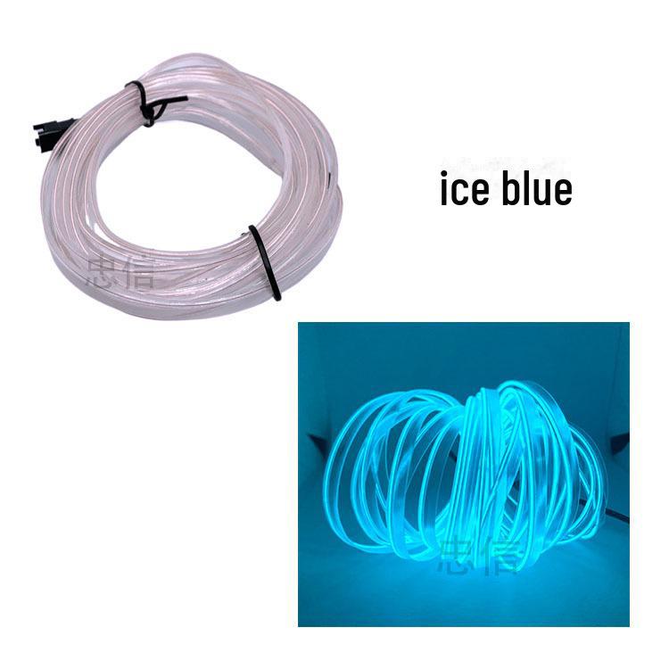 5m Clip-On LED Interior Cold Light for Cars and Motorcycles