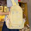Schoolbag wholesale new Japanese ins schoolbag girls junior high school simple versatile girls college backpack lightweight backpack