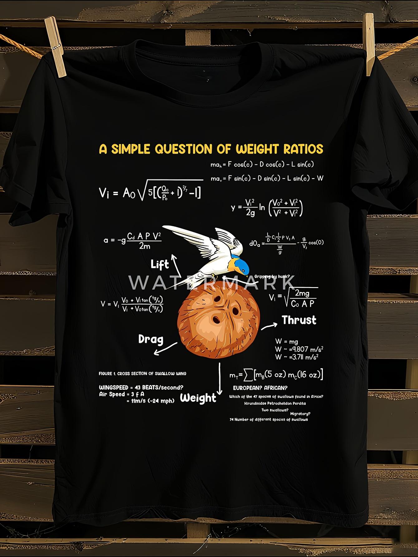 Monty Python One Simple Question Math Teacher T-shirt S