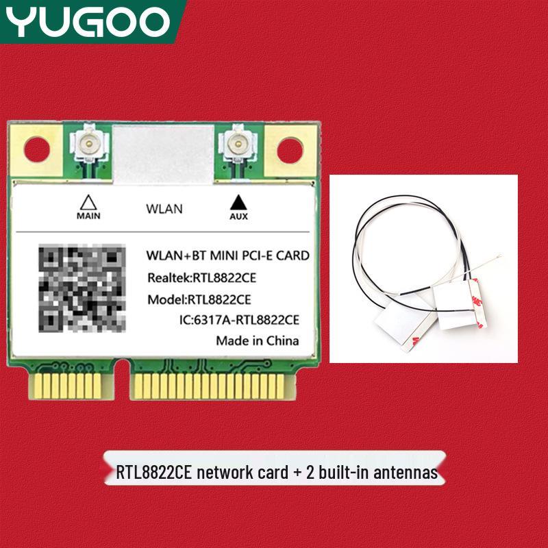 RTL8822CE Dual-Band Mini PCIe Gigabit Laptop Wireless Network Card with Bluetooth 5.0