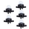 5PCS 1.39 x 1.28 in Chainsaw Primer Bulb Plastic Gas Saw Parts Carburetor Primer Bulb Pump  Trimmers