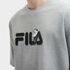 New FILA HERITAGE T Shirt Unisex Cartier Heather Gray F51U538103F-MG