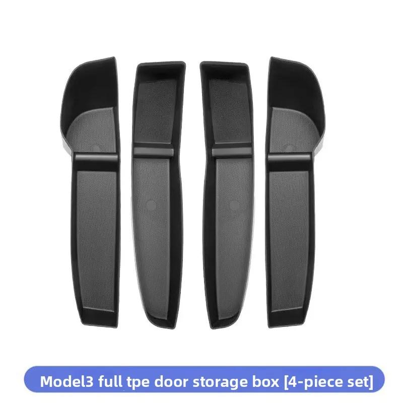 Car Sticker For Tesla Model3 Y Juniper Highland YL 6-seater 2025 2026 Door Storage Box Slot Storage Box Wholesale Modification C