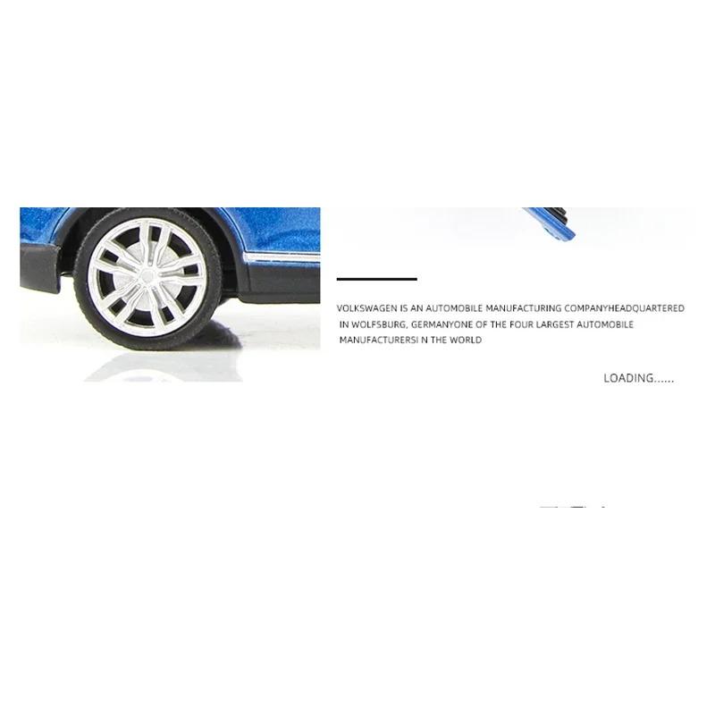 1/36 Volkswagen T-ROC Alloy Car Model Diecast & Toy Vehicles Metal Car Model Simulation Pull Back Collection Childrens Toy F344
