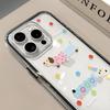 Polka Dot Sausage Dog Soft Clear Phone Case For Samsung Galaxy S26 Ultra S25 S23 FE S24 S22 Plus A57 A37 A55 A36 A15 A16 Cover