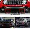 Samochodowy Przedni Lewy i Prawy Dolny Wkład Kratki Zderzaka Ramka Pokrywa Zamiennik 5XB63LXHAA Dla Jeep Renegade 2015-2017