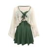 2024 Hot-Selling Women's Swimsuit, Conservative Slimming Design, Belly-Covering, Long Sleeve, Perfect for Hot Springs
