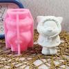 Silikonformen Cartoon Tierformen 3D Schwein Gipsformen Gießformen Ornamentformen Epoxidharzformen Bastelbedarf