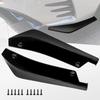 Gloss Black 2pcs For Hyundai Accessories Rear Bumper Splitter Diffuser Canard
