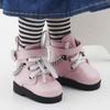 1Pair PU Leather Mini Doll Shoes Chain Shoes Doll Shoes EXO Doll Boots BJD Doll PU Shoes  Clay Dolls