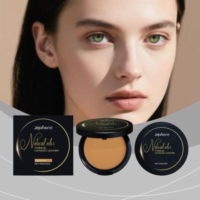 Zephoco Oil Control Setting Powder: Lightweight, Matte, Seamless Touch-up for Oil-Free, Clear Skin Feel.