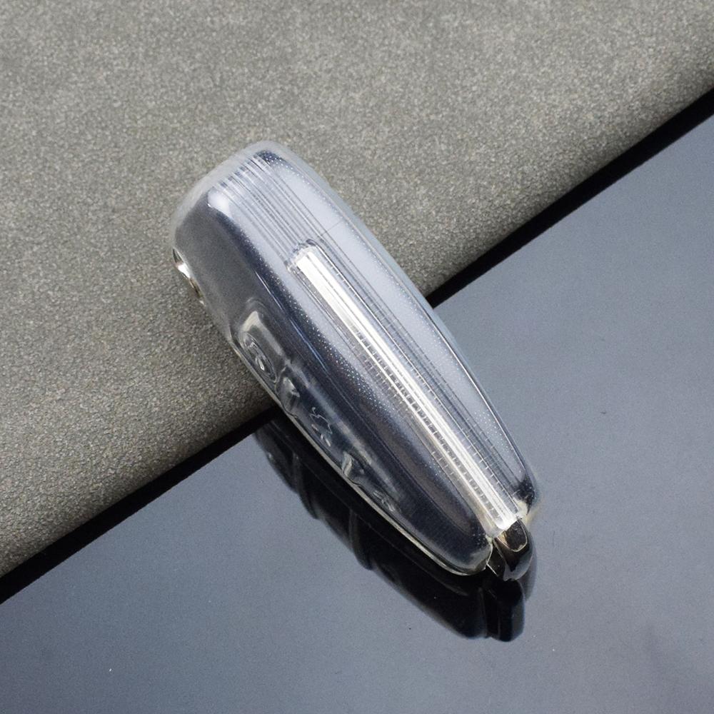 For A1 A3 8P A4 A5 A6 C7 A7 S3 S7 S8 R8 Q2 Q3 Q5 Q7 Q8 SQ5 TT RS3 RS6 Transparent Car Remote Key Case Cover