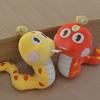 Adorable Plush Snake Toy For Kids Featuring Lucky Gold Ingot Design 28cm Soft Stuffed Animal