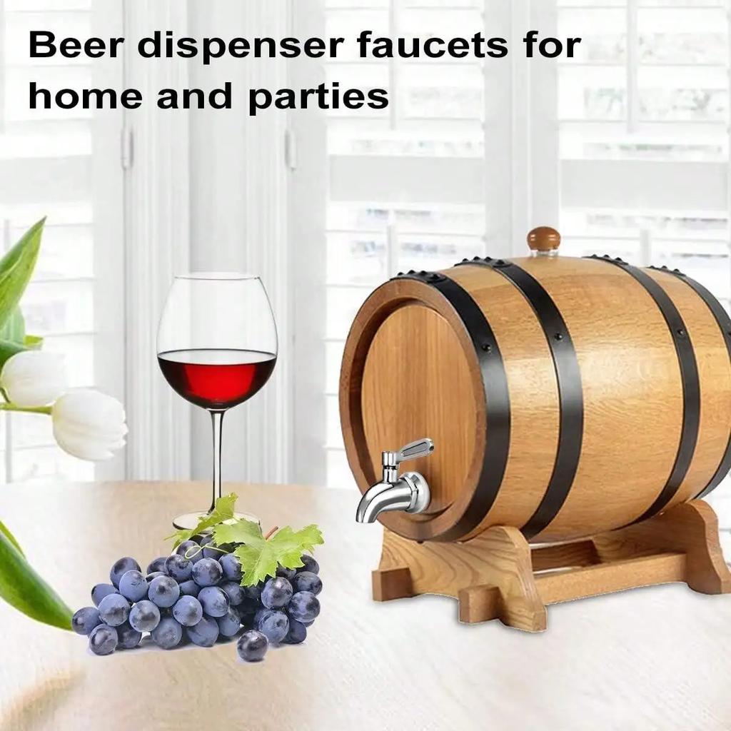 Beverage Dispenser Replacement Spigot Stainless Steel Dispenser Faucet Cold Beer Drink Juice Wine Barrel Faucet