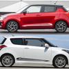 2PCS Car Door Side Stripes Stickers For Suzuki Swift Sport Styling Vinyl Decals Auto Body Tuning Decoration Stickers Accessories