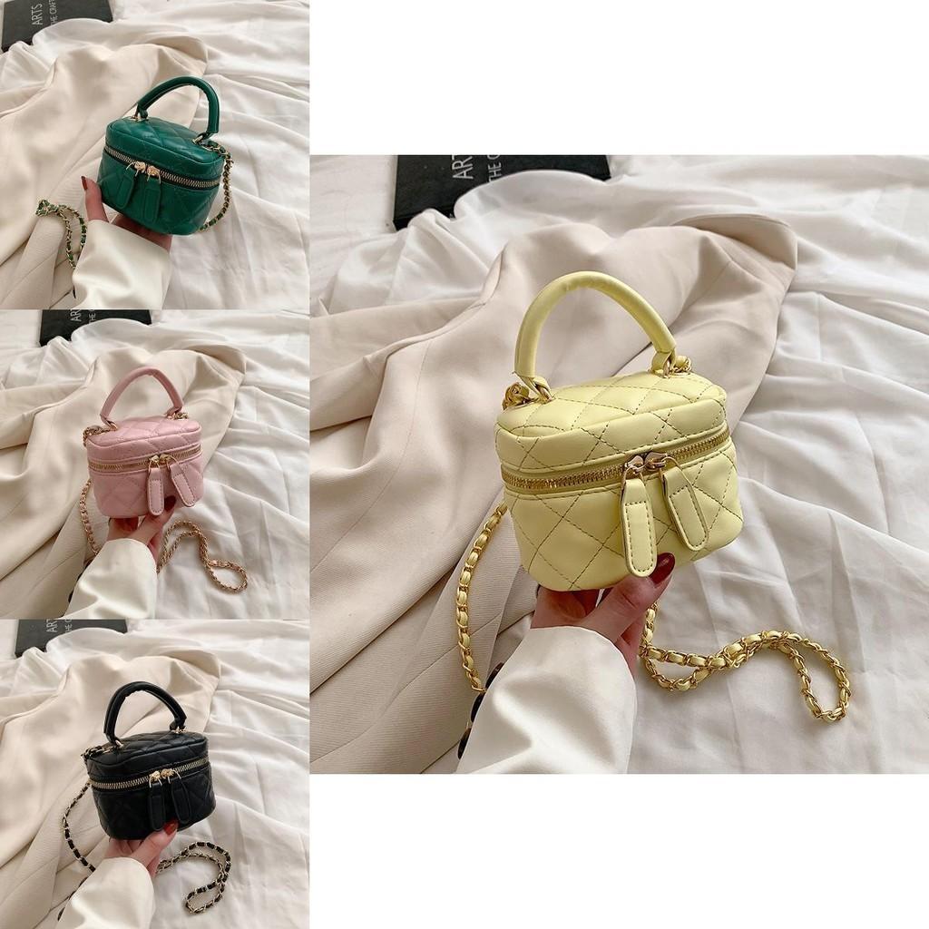 Stylish Mini Cartoon Shoulder Bag For Women Chic Chain Box Crossbody