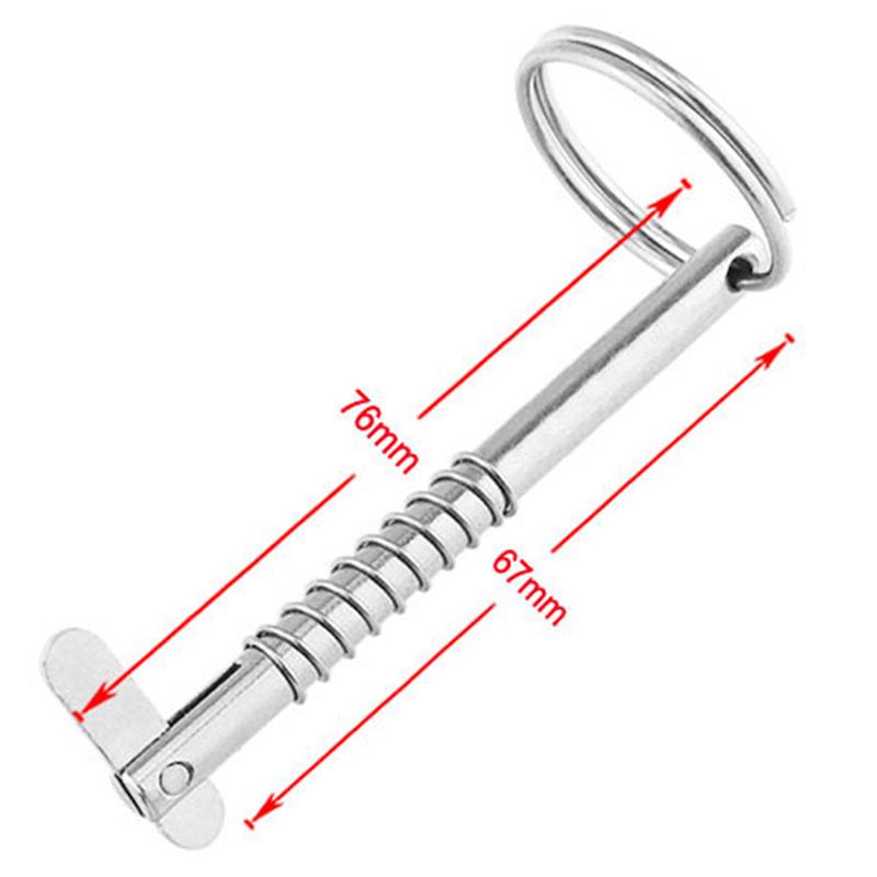 5Mm Bset Matel Marine Grade 316 Stainless Steel Quick Release Pin For Boat Bimini Top Deck Hinge Marine Hardware Boat