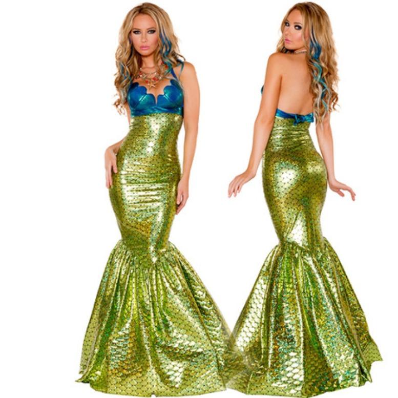 New Halloween Models, Mermaid Costumes, Bras, Dress Sets, Game Uniforms.