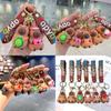 Creative Capybara Keychain Stylish Bag Ornament Popular Car Accessory Gift