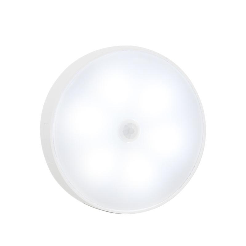 Wireless LED Infrared Sensor Night Light: Rechargeable Magnetic Bedside Lamp