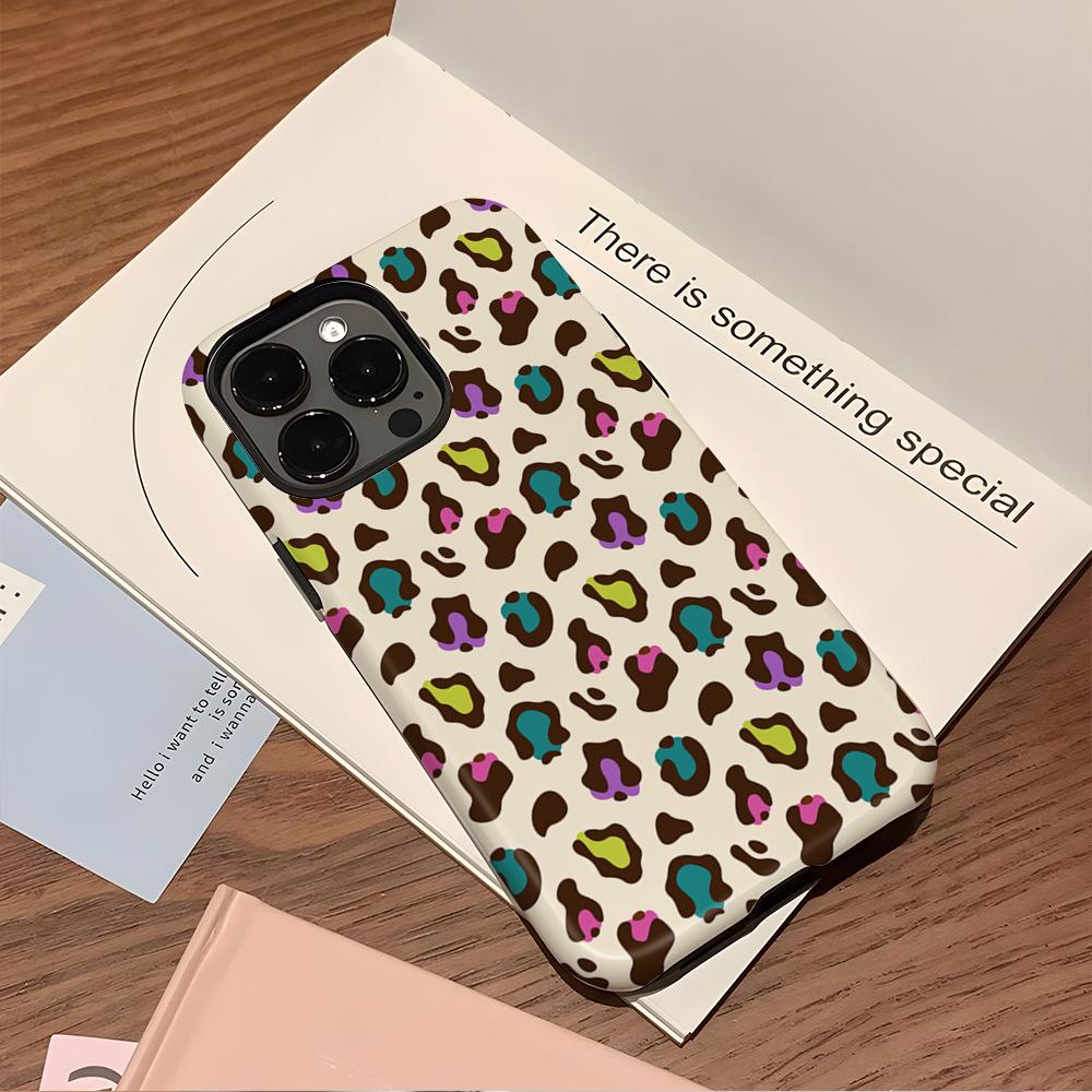 For iPhone 16 Pro Max Case Pattern Design TPU PC Heat Transfer Glossy Phone Cover