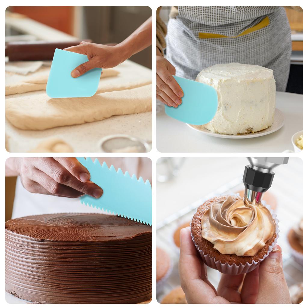 Cake Decorating Piping Syringe DIY Cupcake Decorating Nozzle Frosting Making for DessertDessert Cookies Cream Filling Injector