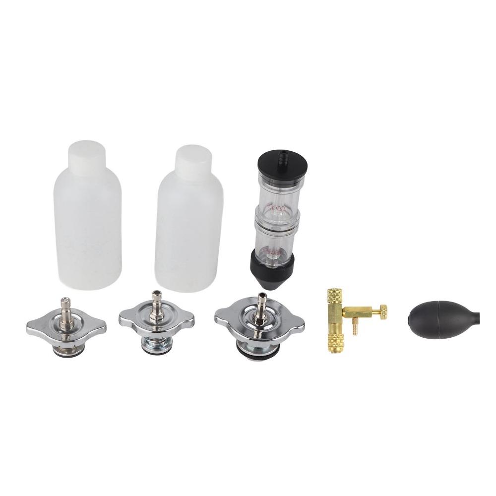 8PCS CO2 Reaction Liquid Combustion Leak Tester CO2 Leak Detector Maintenance Technician