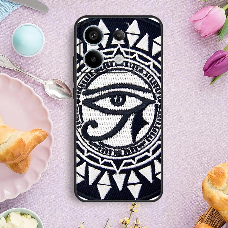 Eye of Horus Egypt Case For Xiaomi Redmi Note 13 Pro Note 12 11 9 10 Pro 10S 11S 12S Redmi 13C 10C 12C Cover