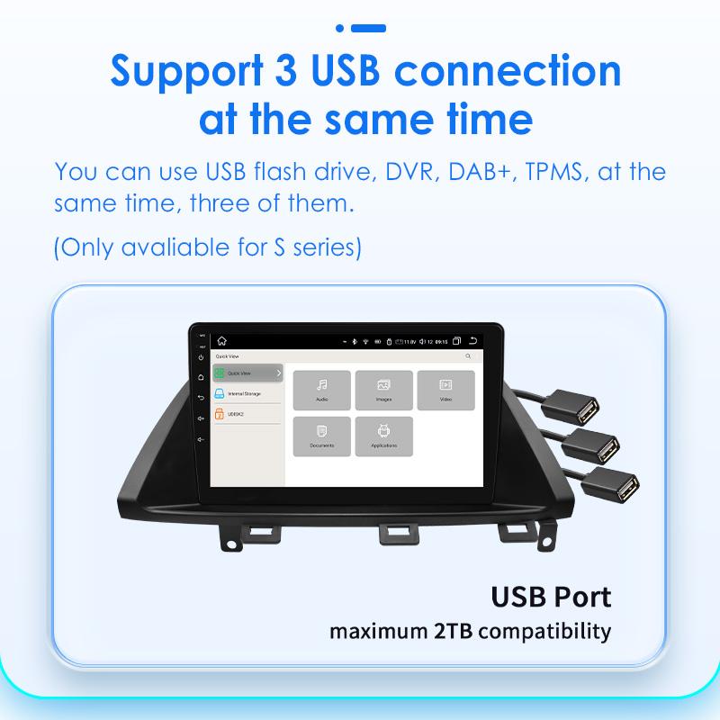 Hizpo Stereo 4G-LTE Carplay Android Auto per Honda Odyssey 2005 - 2010 Autoradio Lettore Multimediale Navigazione Stereo Schermo Intelligente DSP 5G WIFI