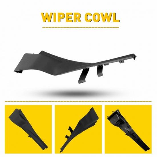 2Pcs Front Pair Windshield Wiper Cowl Cover For NISSAN-MURANO 2015-2017 Black US