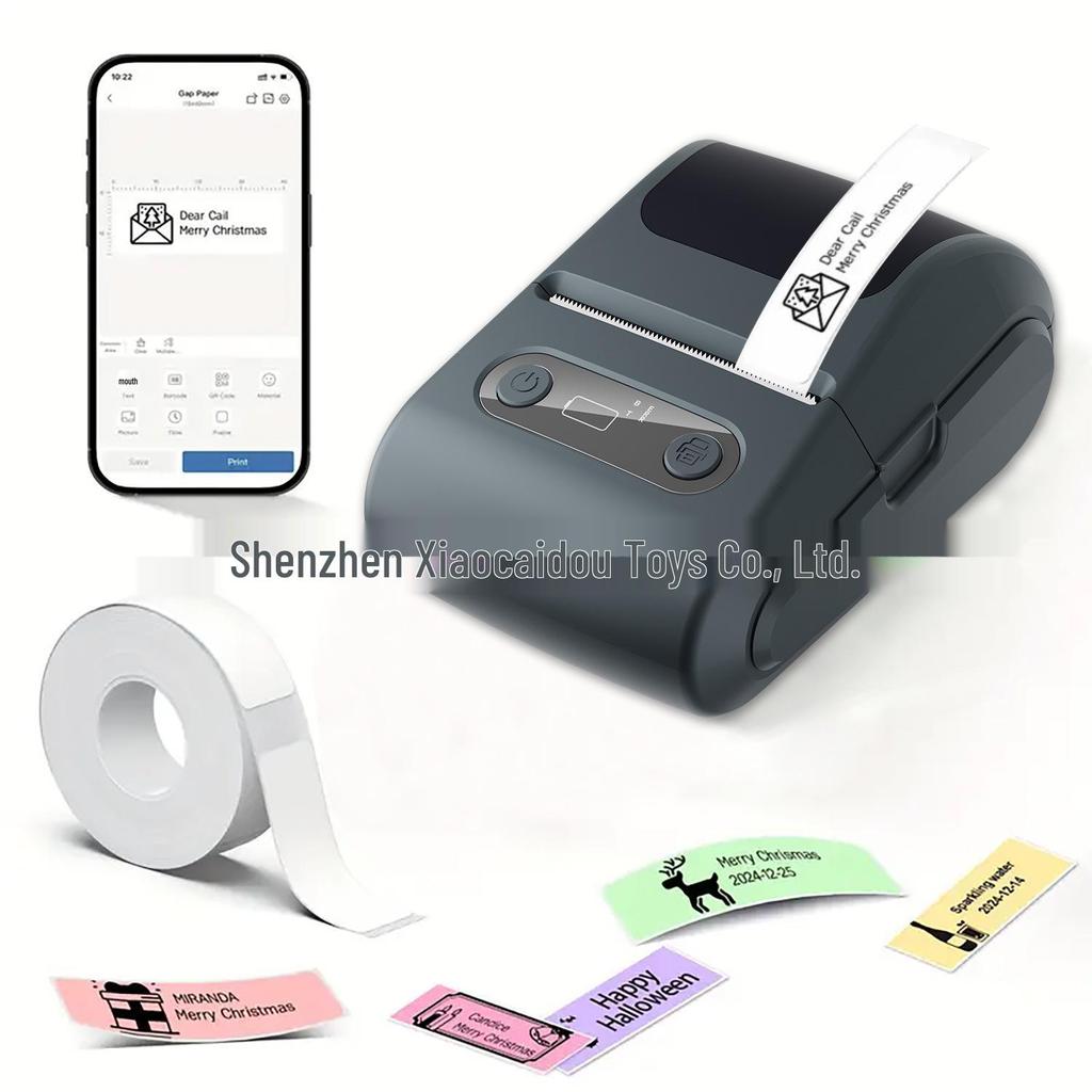 Portable Handheld Bluetooth Thermal Label Printer