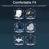 Motorcycle Full Face Helmet Winter Warm Flip up Street Racing Helmet with Dual Visor Comfortable & Breathable for Men