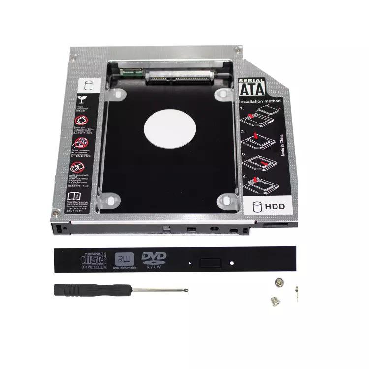 

All-Aluminum HDD/SSD Caddy: 12.7/9.5mm Laptop SATA3 Hard Drive Bracket 9.0mm All Aluminum Bracket