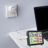 Multifunctional Gas Analyzers Air Quality Monitor Featuring 4Inch Screen Temperature,Humidity CO CO2 TVOC Monitor