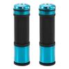 Motoforti Universal Motorcycle Hand Grips Cover Rubber Aluminum Alloy Handlebar Grips for Motorcycle Scooter Bicycle ATV 1 Pair