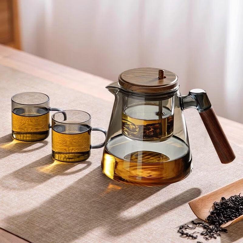 ZISIZ Glass Piaoyi Cup Tea Infuser