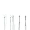 Six-piece Set of Portable Ear Picks Adult Household Ear Cleaning ToolsStainless Steel Spiral Ear Picks Set