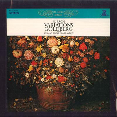 LP Skiva ZUZANA RUZICKOVA - J S Bach Variationer Goldberg DX42RE ERATO Japan Klassisk Begagnad