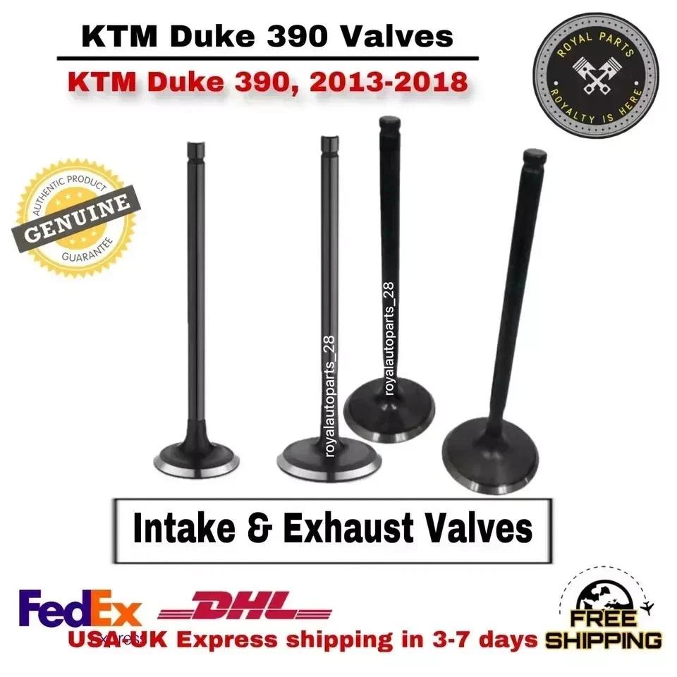 Fit For KTM Duke 390 Intake & Exhaust Valve Kit 2012-2018