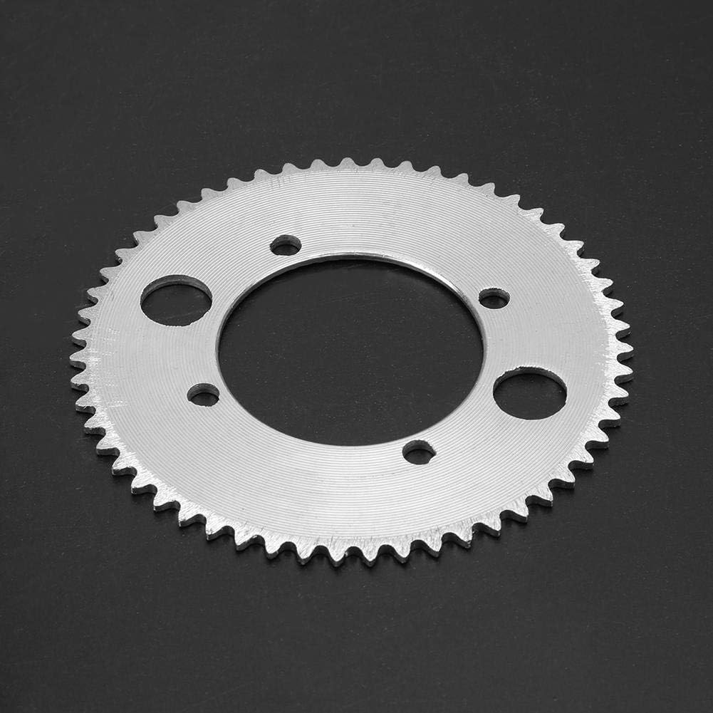 Qii lu Rear Chain Sprocket, 25H 55T 2.126in Rear Chain Sprocket Fit for E300 Compatible #25 Electric Scooter