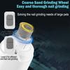 Pet Nail Grinder Suitable for Cats and Dogs Large and Small Dogs Quiet and Low Vibration USB Chargin