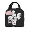 Custom N-Narutoes Akatsukis Portable Lunch Boxes for Women Multifunction Thermal Cooler Food Insulated Lunch Bag Office Work