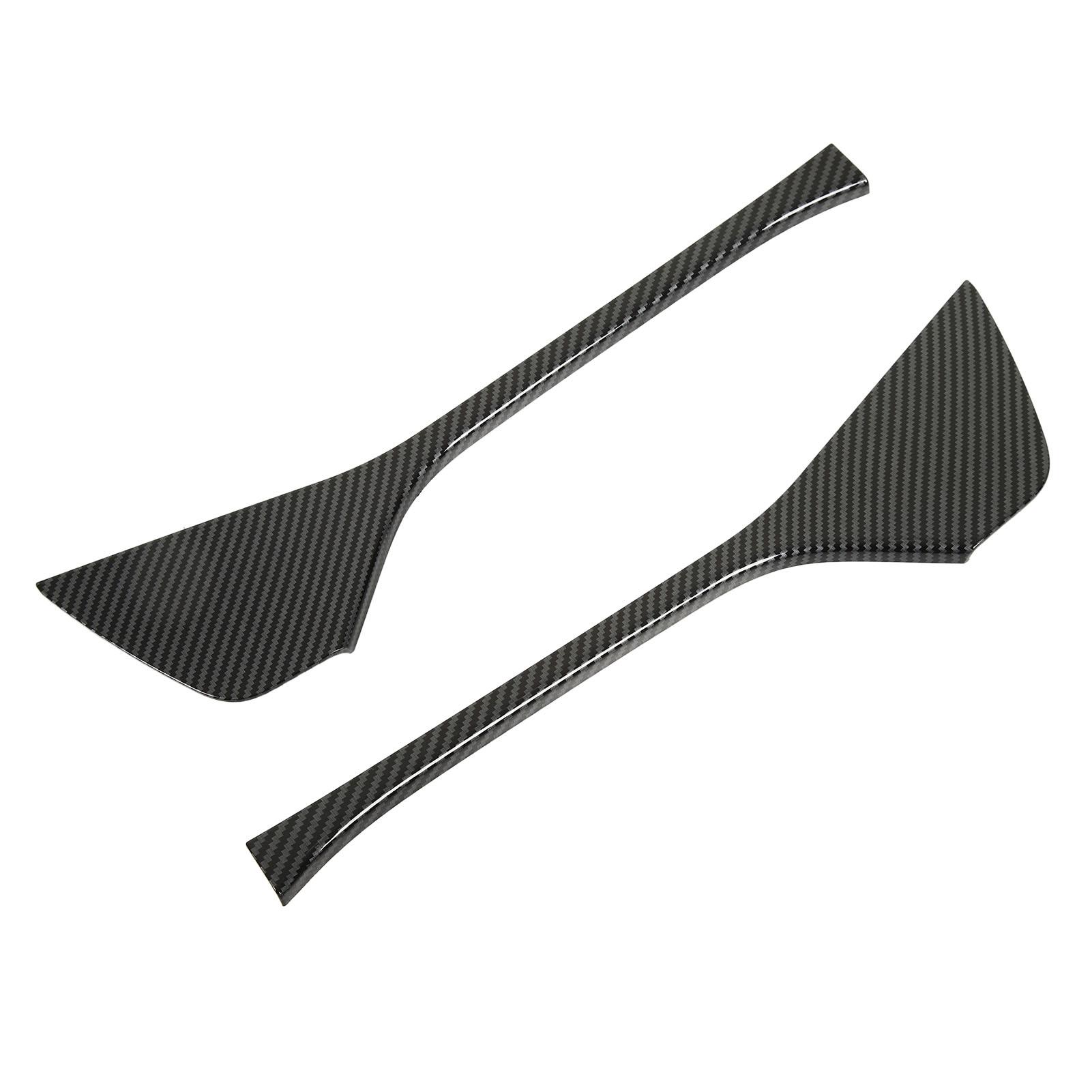 

Console Gear Shift Side Trim Smooth Surface Carbon Pattern Exquisite Texture Fit For ID.4x 2021‑2022