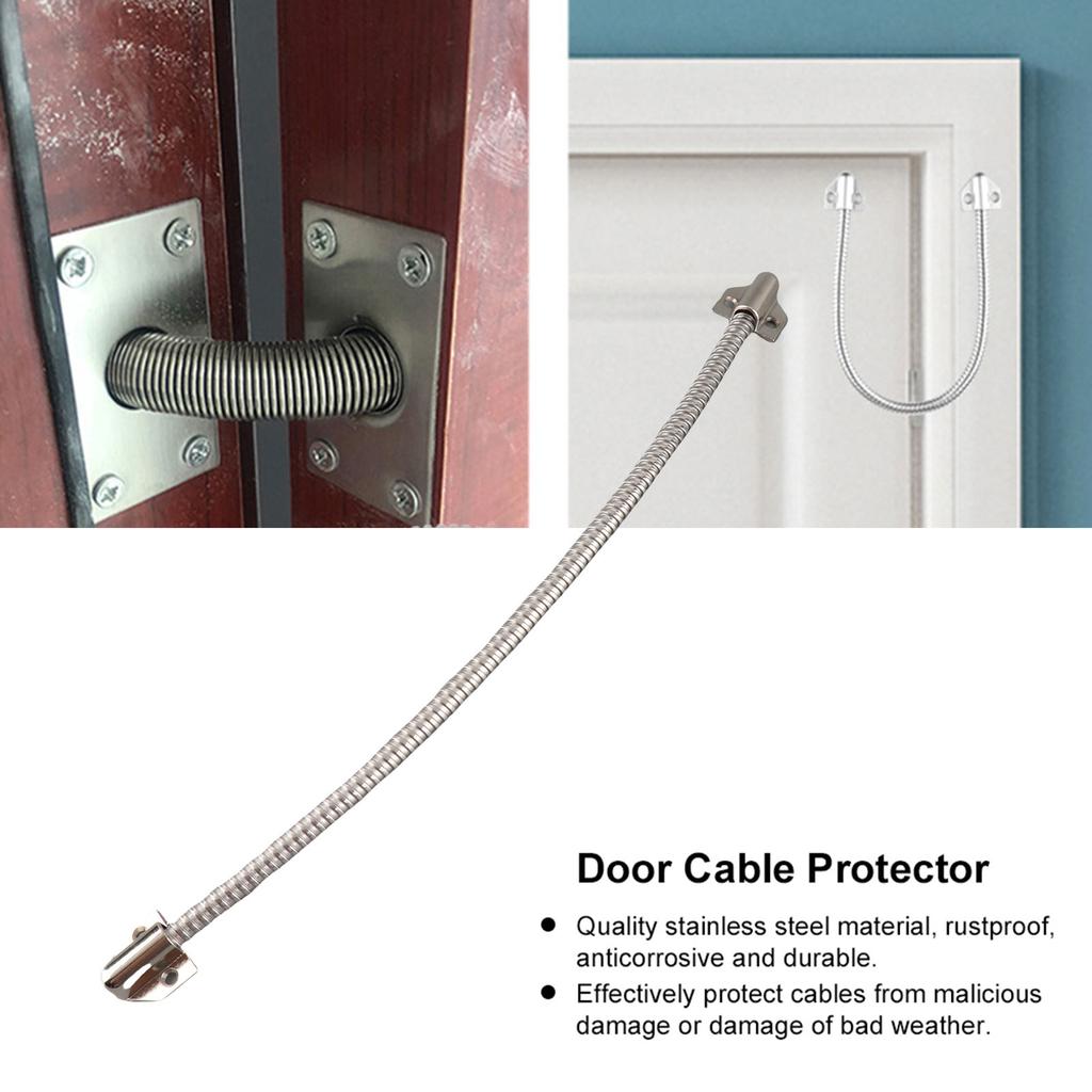 Exposed Mounting Sleeve Door Loop Stainless Steel Door Loop Exposed Mounting Access Control Cable Line Protector