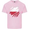 Torn Poland Flag Polish Day Football Unisexs Light Cotton TShirt