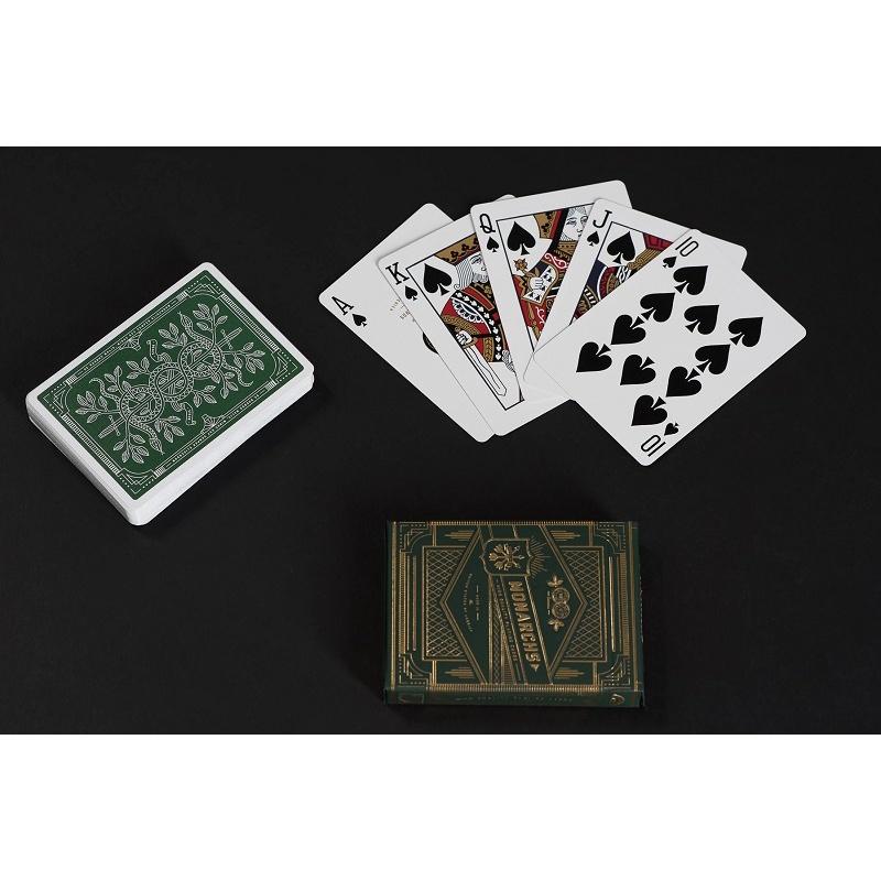 Theory11 Monarch Oyun Kartları Bisiklet Monarchs Destesi Poker Boyutu Kart Oyunları Sihir Hileleri